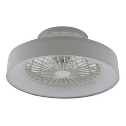 Lindby LED-loftventilator Mace, hvid, støjsvag, CCT