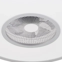 Lindby LED-loftventilator Romea, rund, DC, støjsvag, 60 cm