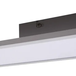 Lindby LED-panel Enhife, hvid, 80 x 20 cm, metal, 4.000 K