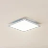 Lindby LED-panel Enja, hvid, aluminium, 39,5 cm x 39,5 cm