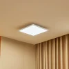 Lindby LED-panel Lamin, hvid, 40 cm, CCT, dæmpbar, fjernbetjening
