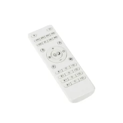 Lindby LED-panel Lamin, sort, 30 cm, CCT, dæmpbar, fjernbetjening