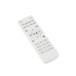 Lindby LED-panel Lamin, sort, 40 cm, CCT, dæmpbar, fjernbetjening