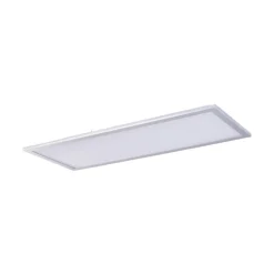 Lindby LED-panel Livel, 4000K, 80 cm x 30 cm, sølv, metal