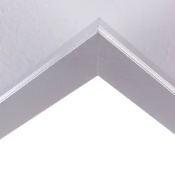 Lindby LED-panel Livel, 4000K, 120cm x 30cm, sølv, metal
