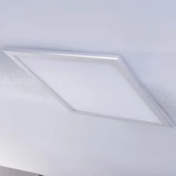 Lindby LED-panel Livel, sæt med 2, CCT, 40 cm x 40 cm, Fjernbetjening