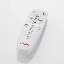 Lindby LED-panel Nelios, 40 x 40 cm, CCT, sort, metal