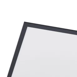 Lindby LED-panel Nelios, 120 x 60 cm, 4000K, sort, metal