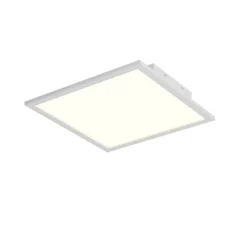 Lindby LED-panel Quais, 40 x 40 cm, hvid, aluminium, 4.000K
