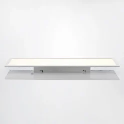Lindby LED-panel Quais, 80 x 30 cm, hvid, metal, 4.000K