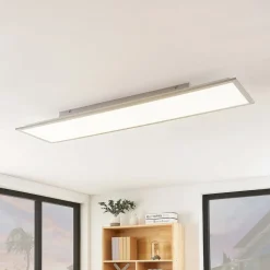 Lindby LED-panel Stenley, CCT, 120 cm x 30 cm, dæmpbar