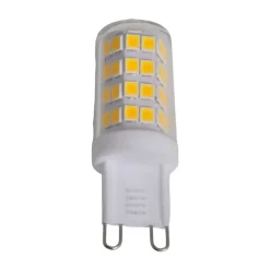 Lindby LED penlight, sæt med 3, G9, 3 W, klar, 3.000 K