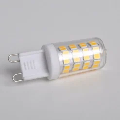 Lindby LED penlight, sæt med 3, G9, 3 W, klar, 3.000 K