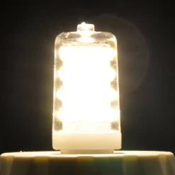 Lindby LED penlight, sæt med 5, G9, 3 W, klar, 3.000 K