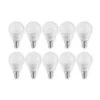 Lindby LED-pære E14 G45 4,5W 3.000K opal sæt med 10 stk