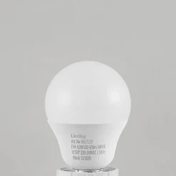 Lindby LED-pære E14 G45 4,5W 3.000K opal sæt med 10 stk
