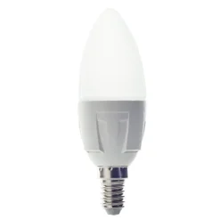 Lindby LED-pære, E14, 4,9 W, mat, 3.000 K