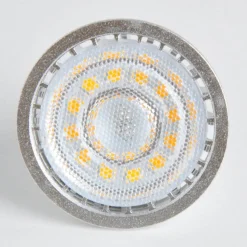 Lindby LED-pære, reflektorpære, GU10, 5 W, klar, 3.000 K