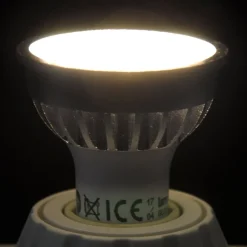 Lindby LED-pære, reflektorpære, GU10, 5 W, klar, 3.000 K