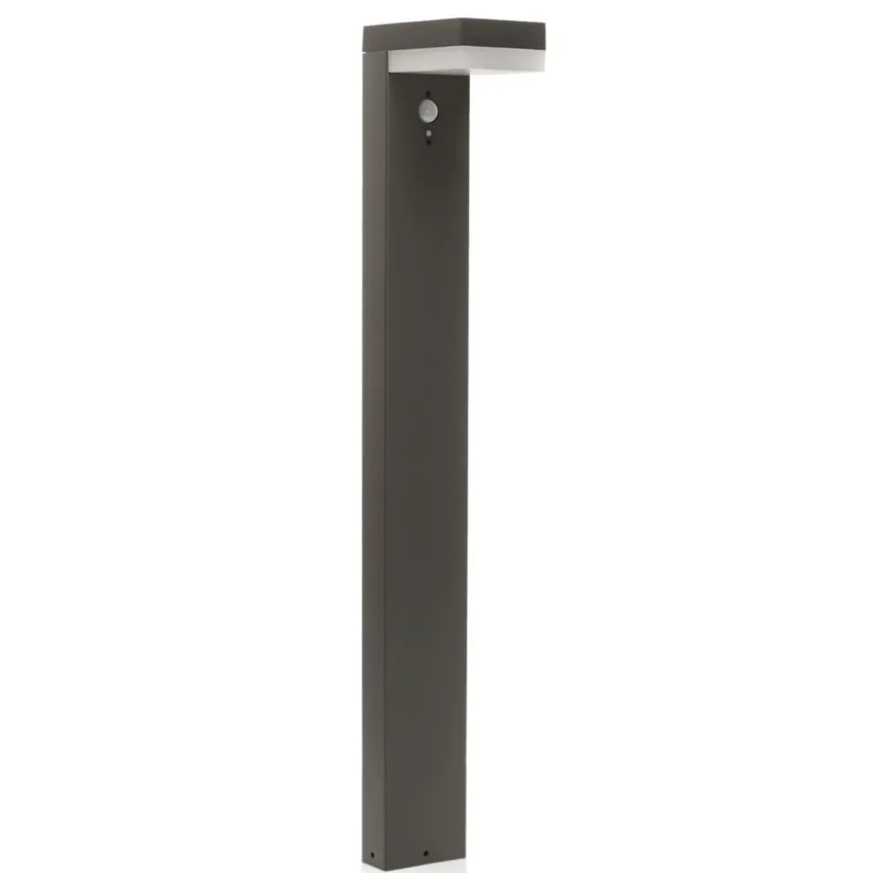 Lindby LED-pullert Chioma, antracit, sensor
