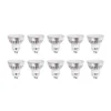 Lindby LED-reflektor GU10 5 W klar 3.000 K 55° sæt med 10 stk