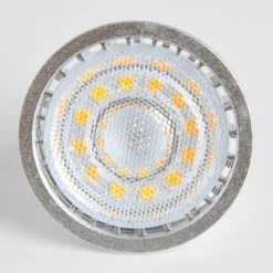 Lindby LED-reflektor GU10 5 W klar 3.000 K 55° sæt med 10 stk