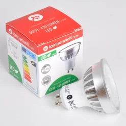 Lindby LED-reflektor GU10 5 W klar 3.000 K 55° sæt med 10 stk