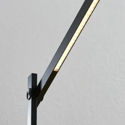 Lindby LED-skrivebordslampe Loretta, 43 cm, sort, CCT