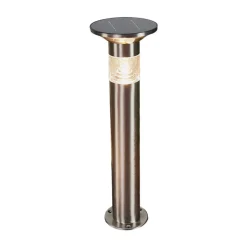 Lindby LED-sokkellampe Jalisa, 54 cm, solcelle, sensor