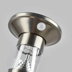 Lindby LED-sokkellampe Jalisa, 54 cm, solcelle, sensor