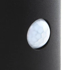 Lindby LED-solcellelampe Amren, sort, ABS, sensor