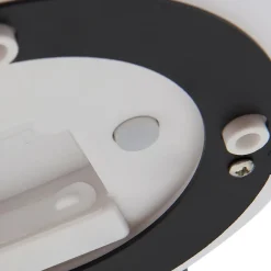 Lindby LED-solcellelampe Kelda, sort, metal, 38 cm, dæmpbar.