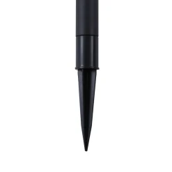 Lindby LED-solcellelamper Lago, sæt med 3, kugler, jordspyd, hvid