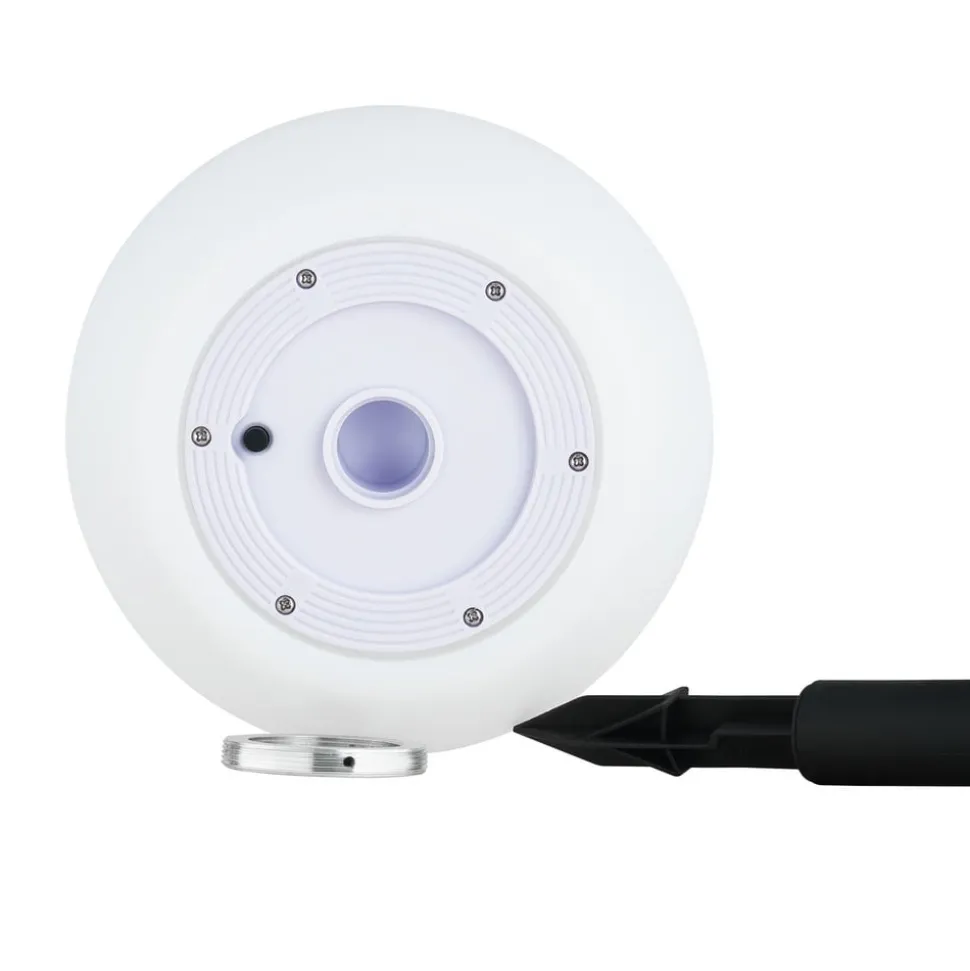 Lindby LED-solcellelamper Lago, RGBW, sæt med 3, kugler, jordspyd