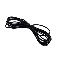 Lindby LED-solcellelampe Virane, sort, aluminium