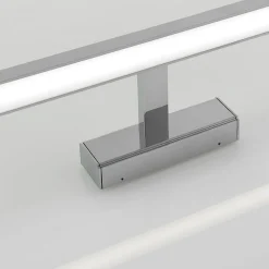 Lindby LED-spejllampe Jukka, 60 cm, krom, metal, IP44