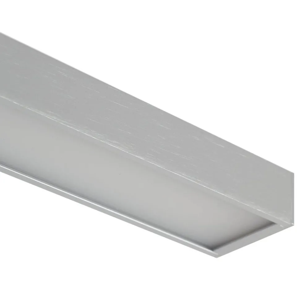 Lindby LED-spejllampe til badeværelset Alenia, 120 cm, IP44, grå