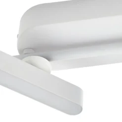 Lindby LED-spotlight Eldrin, hvid, 6 lyskilder, lysliste
