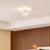 Lindby LED-spotlight Nivoria, Ø 11 cm, 15 W, hvid, metal