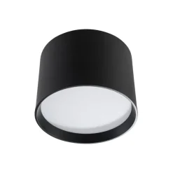Lindby LED-spotlight Nivoria, Ø 12 cm, 15 W, sort, metal