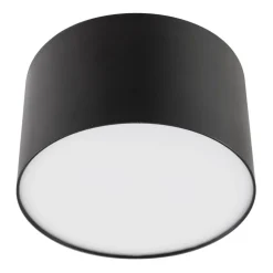 Lindby LED-spotlight Nivoria, 11 x 7 cm, sort, metal
