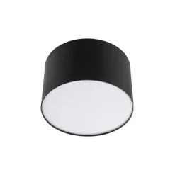 Lindby LED-spotlight Nivoria, 11 x 7 cm, sort, metal