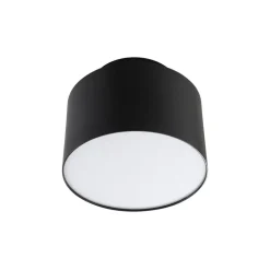 Lindby LED-spotlight Nivoria, 11 x 9 cm, sort, metal