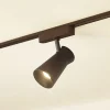 Lindby LED-spot 48 V Lumaro, sort, Ø 7 cm, dæmpbar
