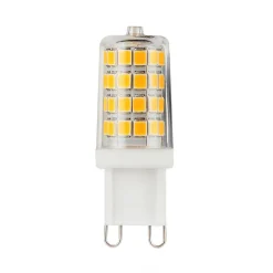Lindby LED-stiftsokkelpære, G9, 3 W, klar, 3.000 K, 330 lm