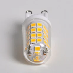 Lindby LED-stiftsokkelpære, G9, 3 W, klar, 3.000 K, 330 lm