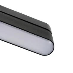 Lindby LED-strip 48 V Lumaro, sort, 5 W, drejelig, dæmpbar