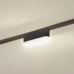 Lindby LED-strip 48 V Lumaro, sort,5W,plast,dæmpbar
