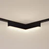 Lindby LED-strip 48V Lumaro, sort, L-formet, dæmpbar