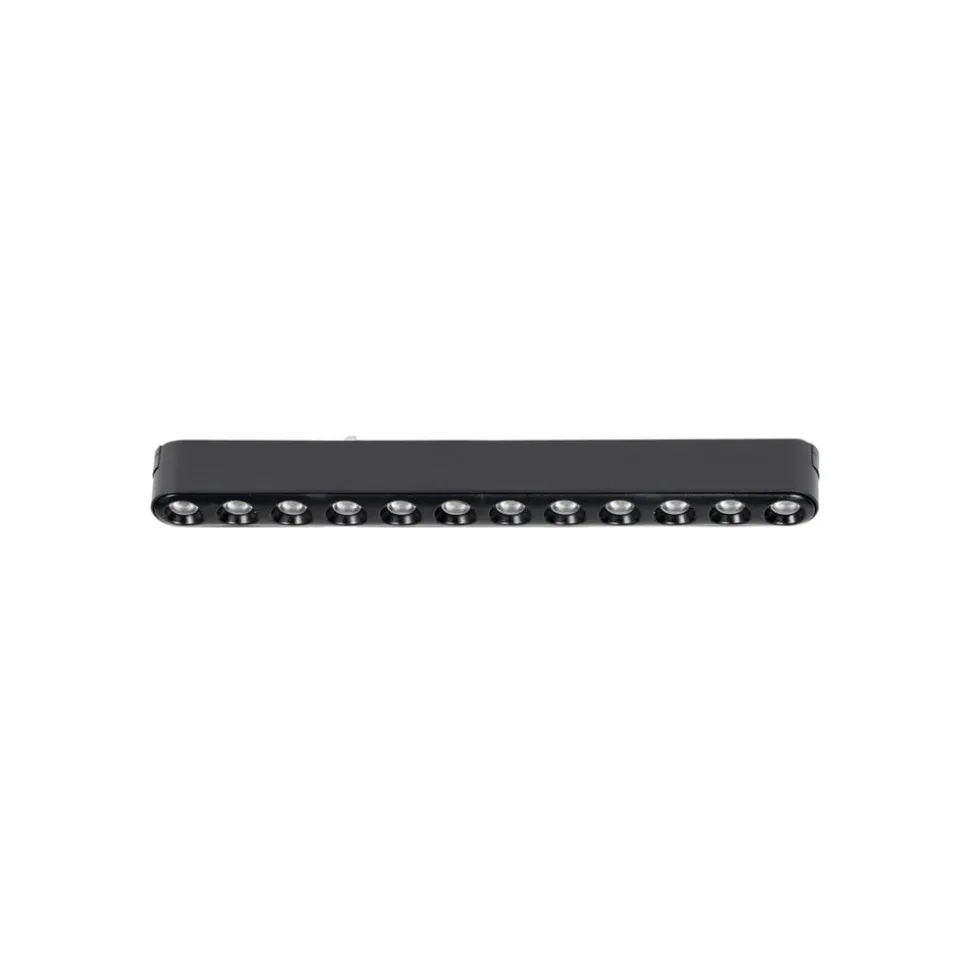 Lindby LED-strip 48V Lumaro,sort,12 punkter,2,4cm,dæmpbar